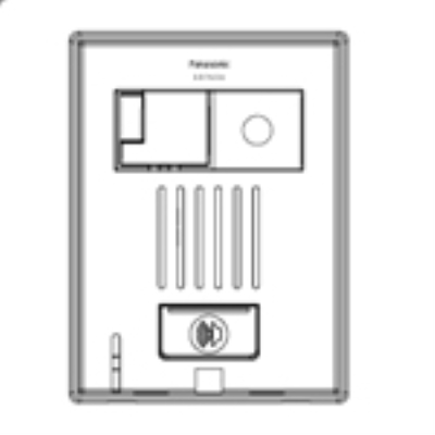 Ｄ／ドアホン・遠隔試験・ニッタン・露出