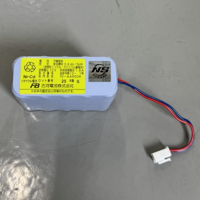 古河電池　１２Ｖ　０．６ＡＨ　自動火災報知設備用予備電源