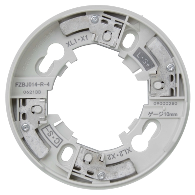 能美　４線式感知器ベース