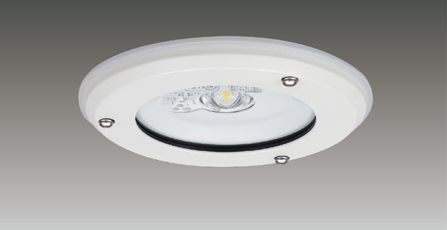 埋込防湿防雨形低天ＬＥＤ非常灯専用形