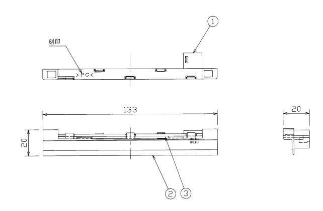 高輝度誘導灯交換ＬＥＤモジュール