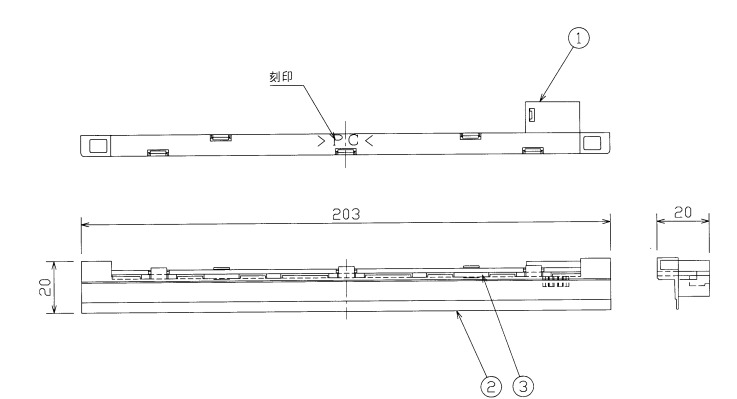 高輝度誘導灯交換ＬＥＤモジュール
