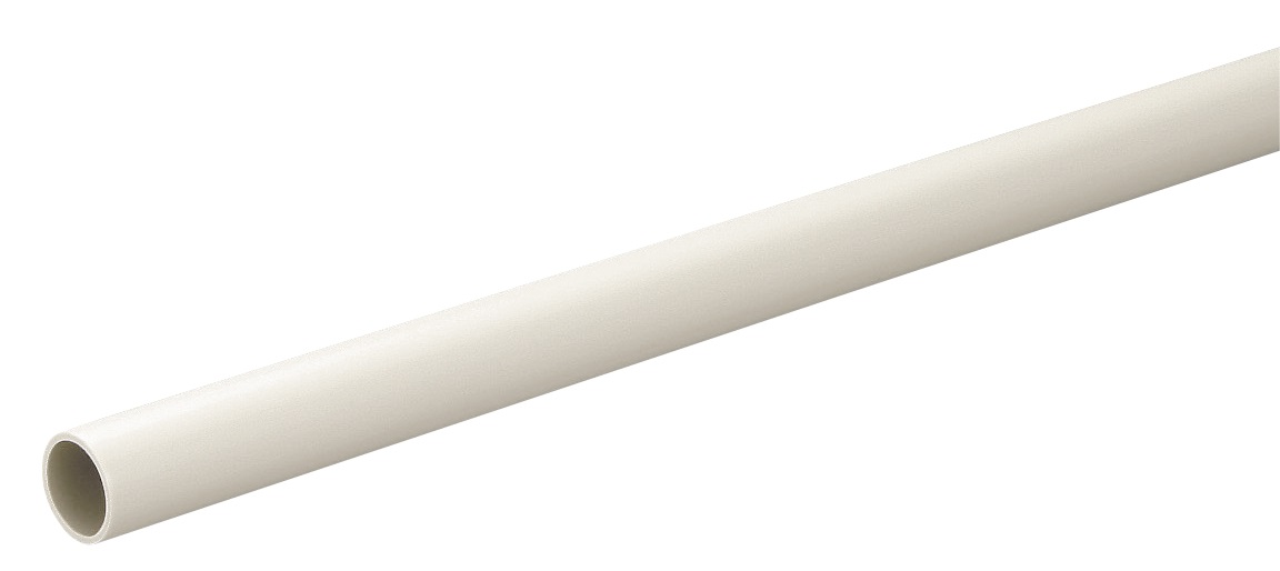 日動　硬質ビニル電線管８２　ホワイト