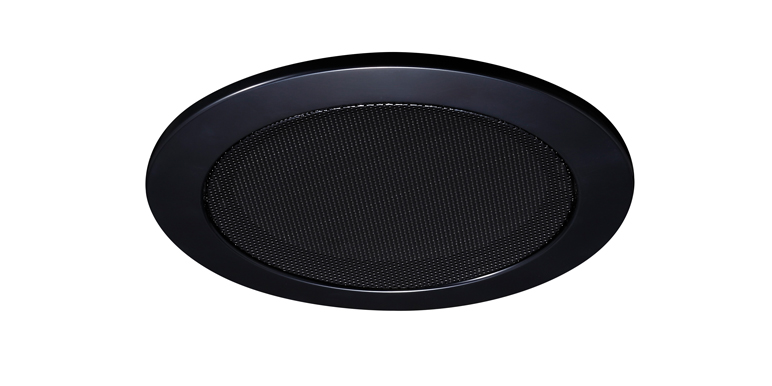 天井埋込型スピ－カ－用パネル　丸型　黒