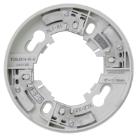 能美　４線式感知器ベース