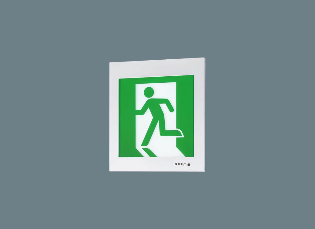 誘導灯Ｂ級ＢＬ型壁埋込長時間　みるだけ