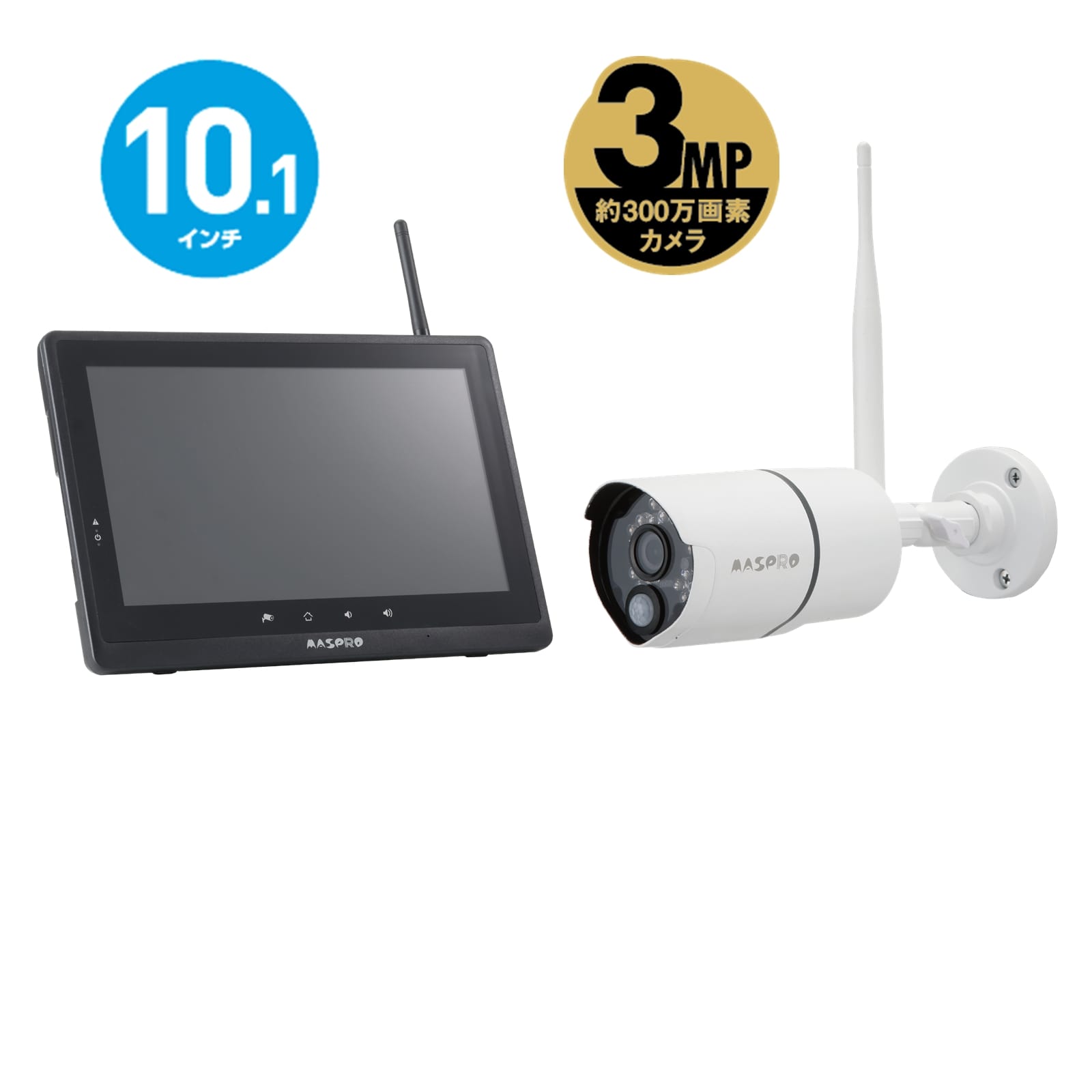 ワイヤレスカメラセット